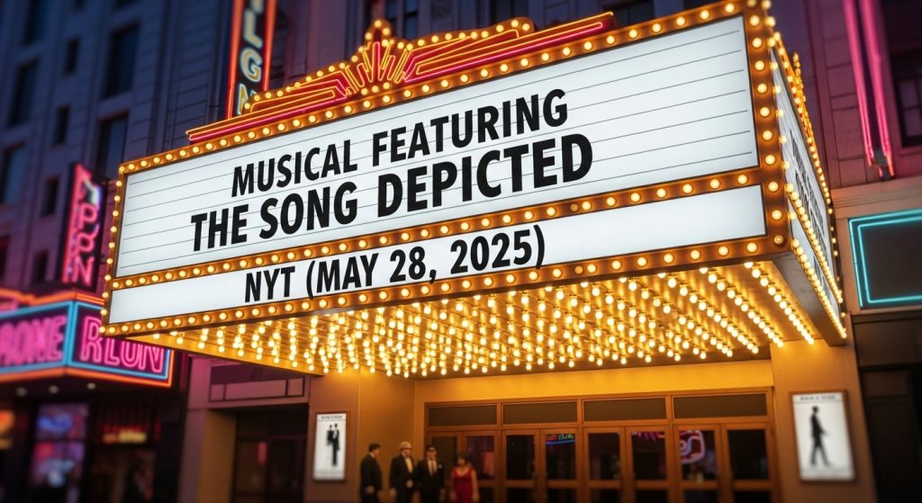musical featuring the song depicted nyt