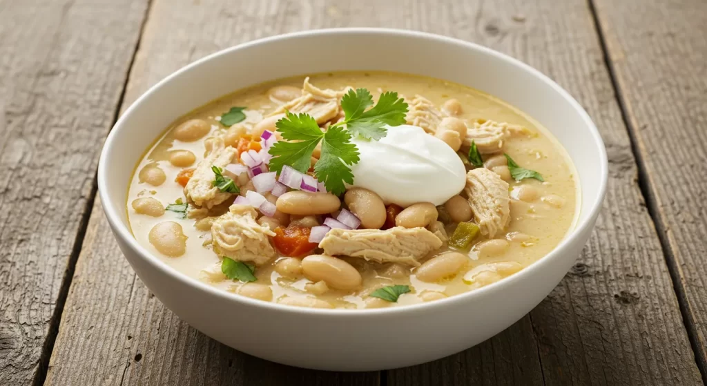 dairy free white chicken chili