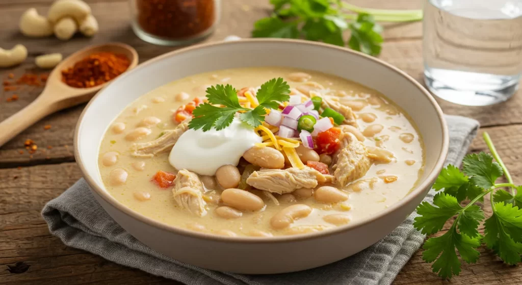 dairy free white chicken chili