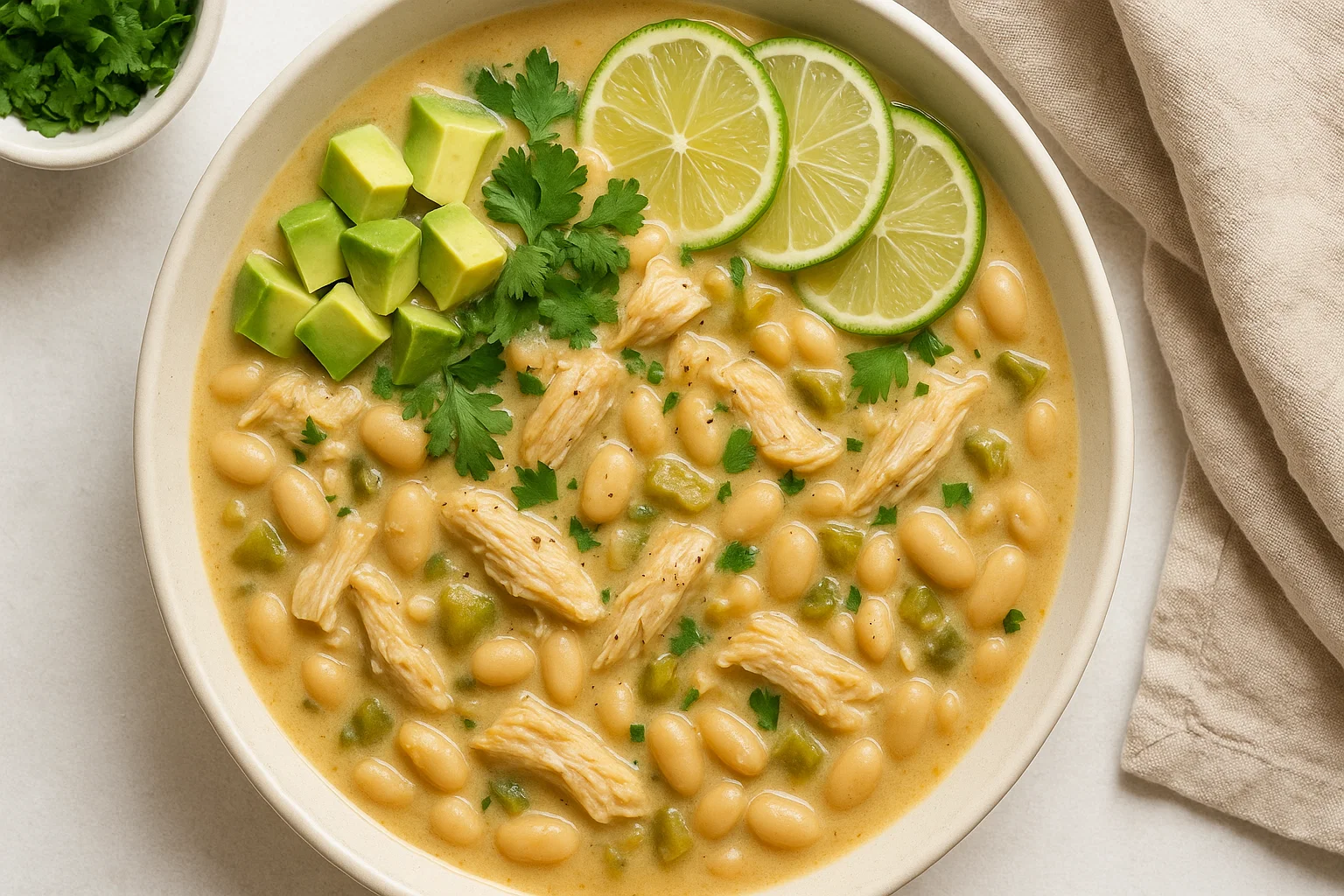 dairy free white chicken chili